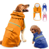 Raincoat For Dogs Waterproof Dog Coat Jacket Reflective Dog Raincoat Clothes, , Diva Unique - Diva Unique